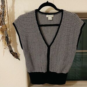 Club Monaco V-Neck Knit Sweater | Size S Retail$109